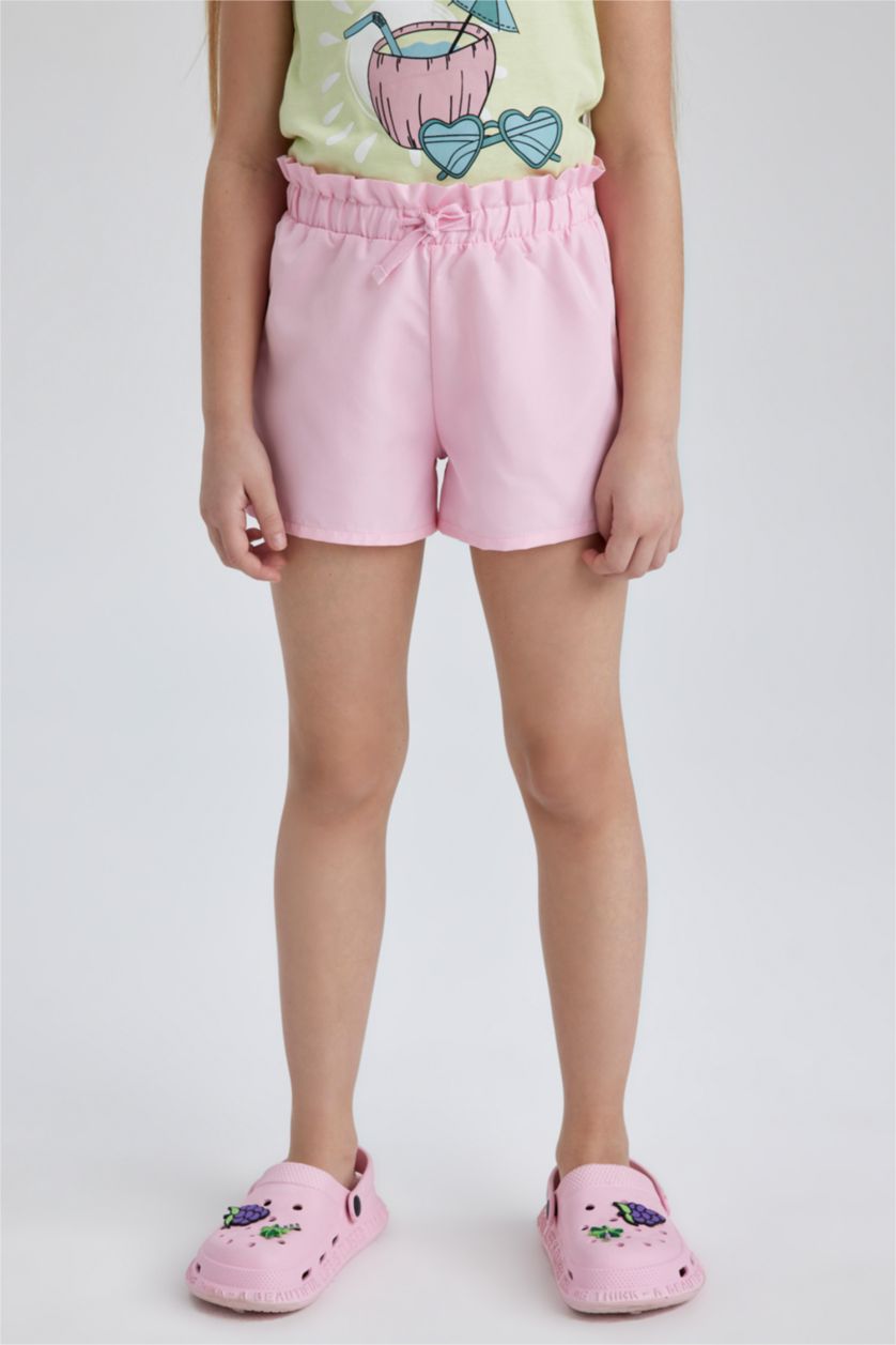 GIRLS & TEENS Pink Girl Beach Shorts