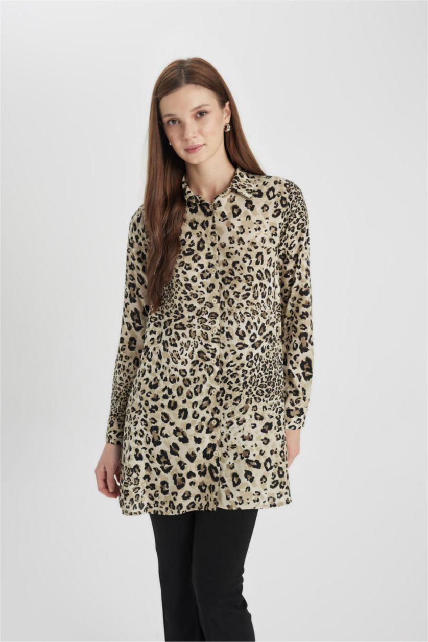WOMAN Stone Regular Fit Long Sleeve Tunic