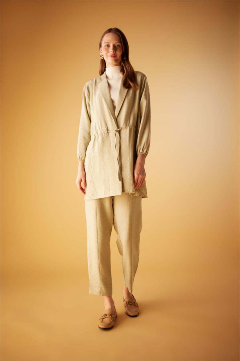 WOMAN Light Green Harem Pants