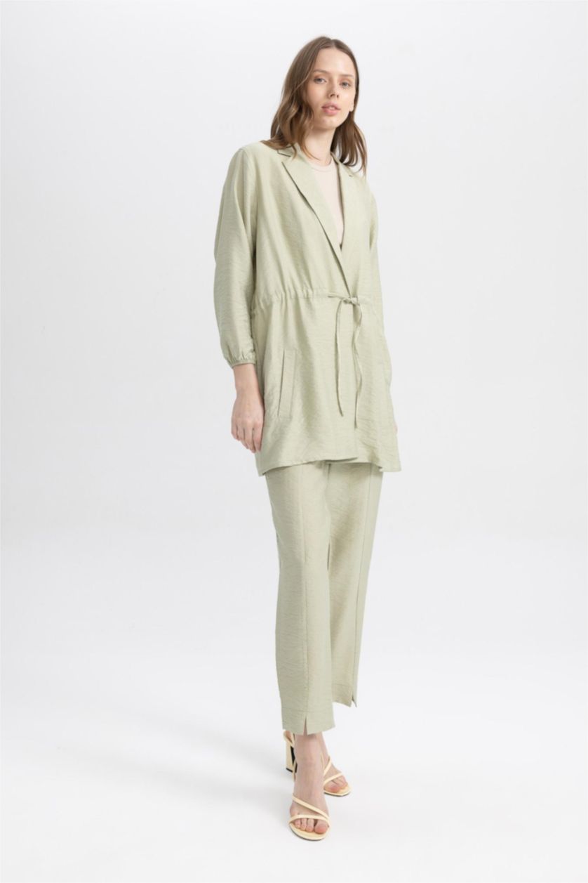 WOMAN Light Green Harem Pants