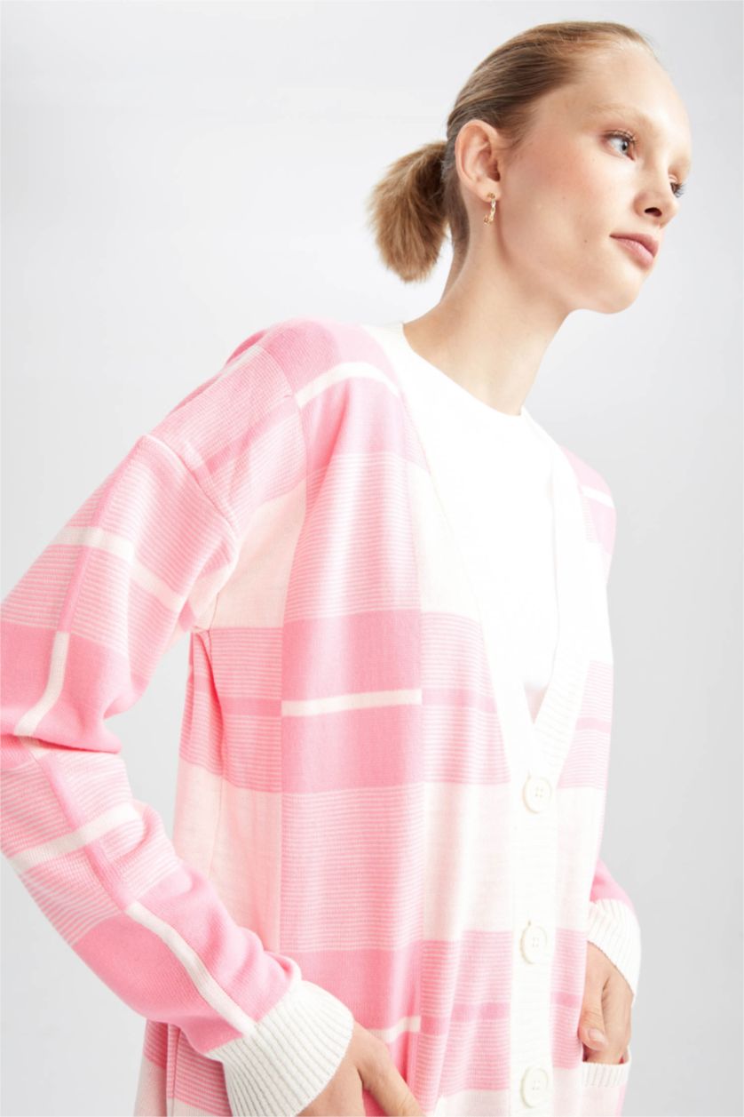 WOMAN Powder Oversize Fit Cardigan