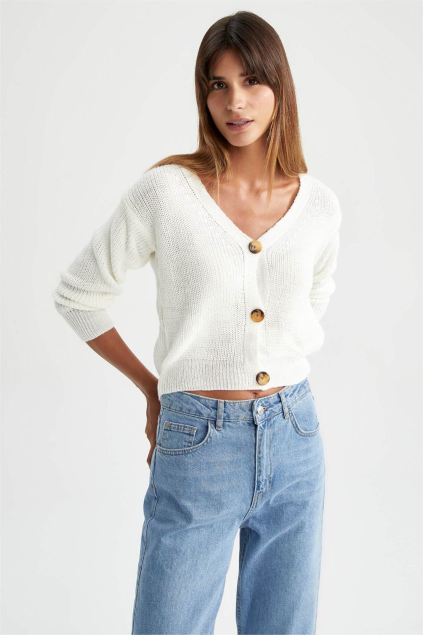 نساء Not Mapped سترة قصة عادية