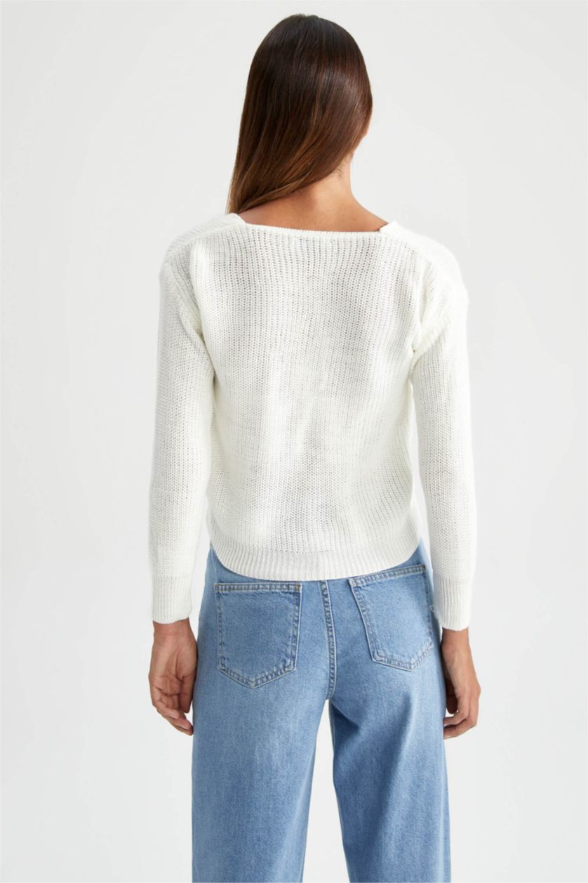 نساء Not Mapped سترة قصة عادية