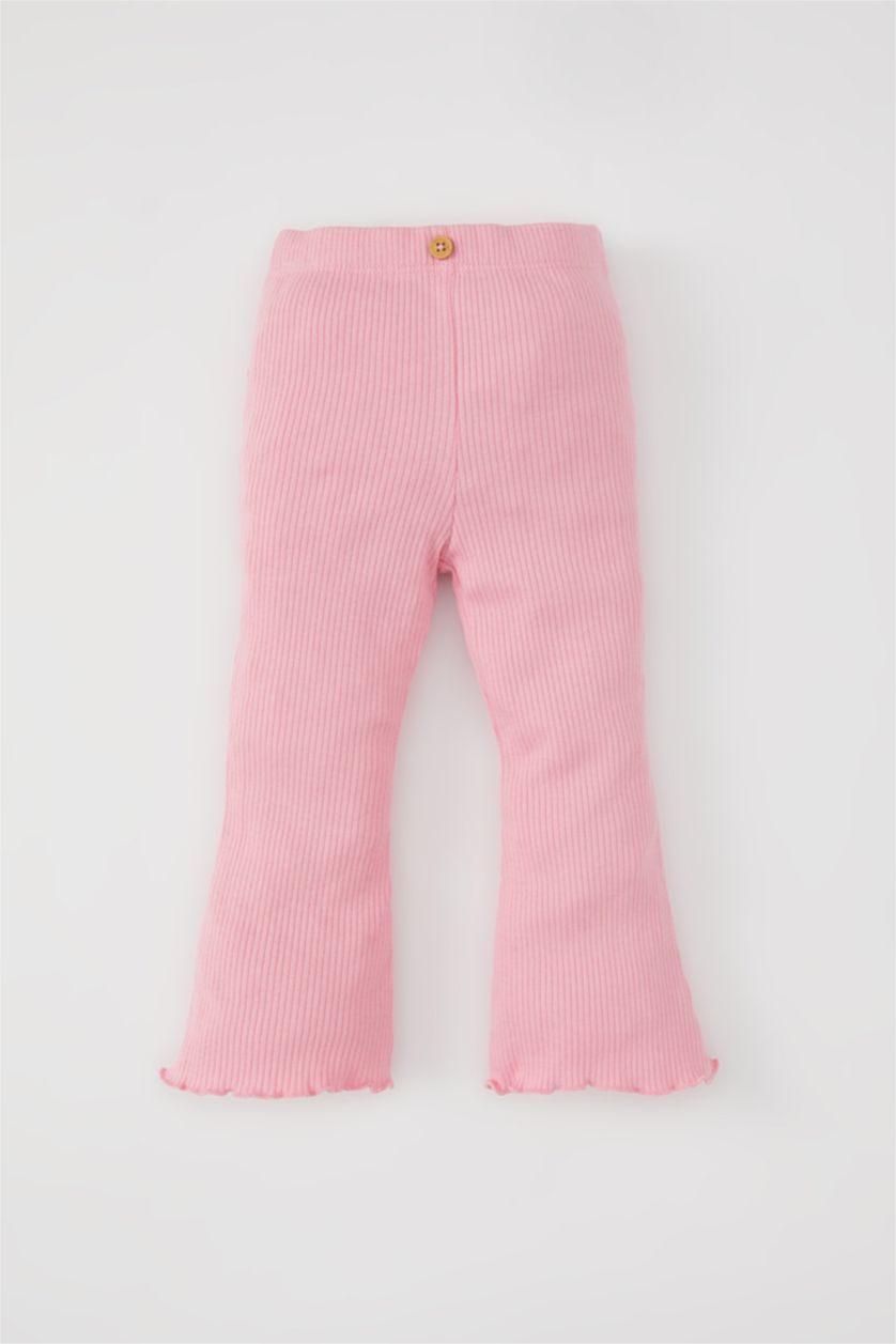 BABY GIRL Pink Baby Girl Flare Leggings
