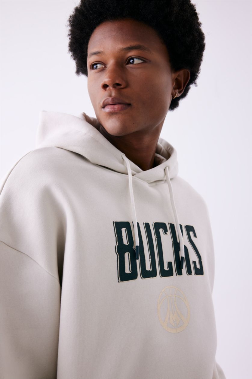 MAN Stone Oversize Fit Thick Sweatshirt Fabric Sweatshirt