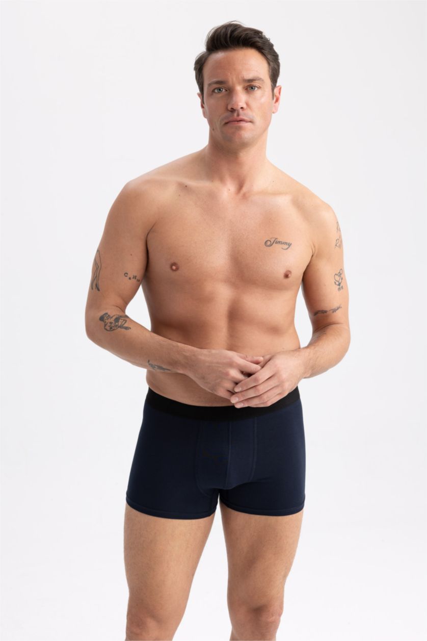 Erkek Lacivert Regular Fıt 2'li