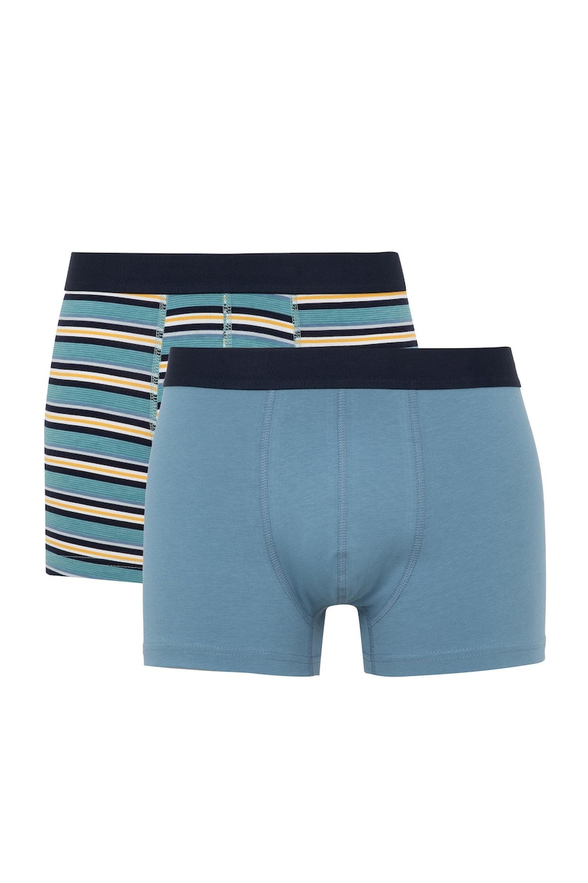 Blue MAN Regular Fit 2 Pack Boxer 2781795 | DeFacto