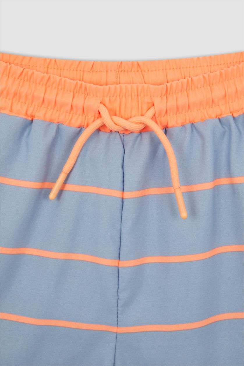 GARÇONS Gümüş Short de bain rayé pour garçon