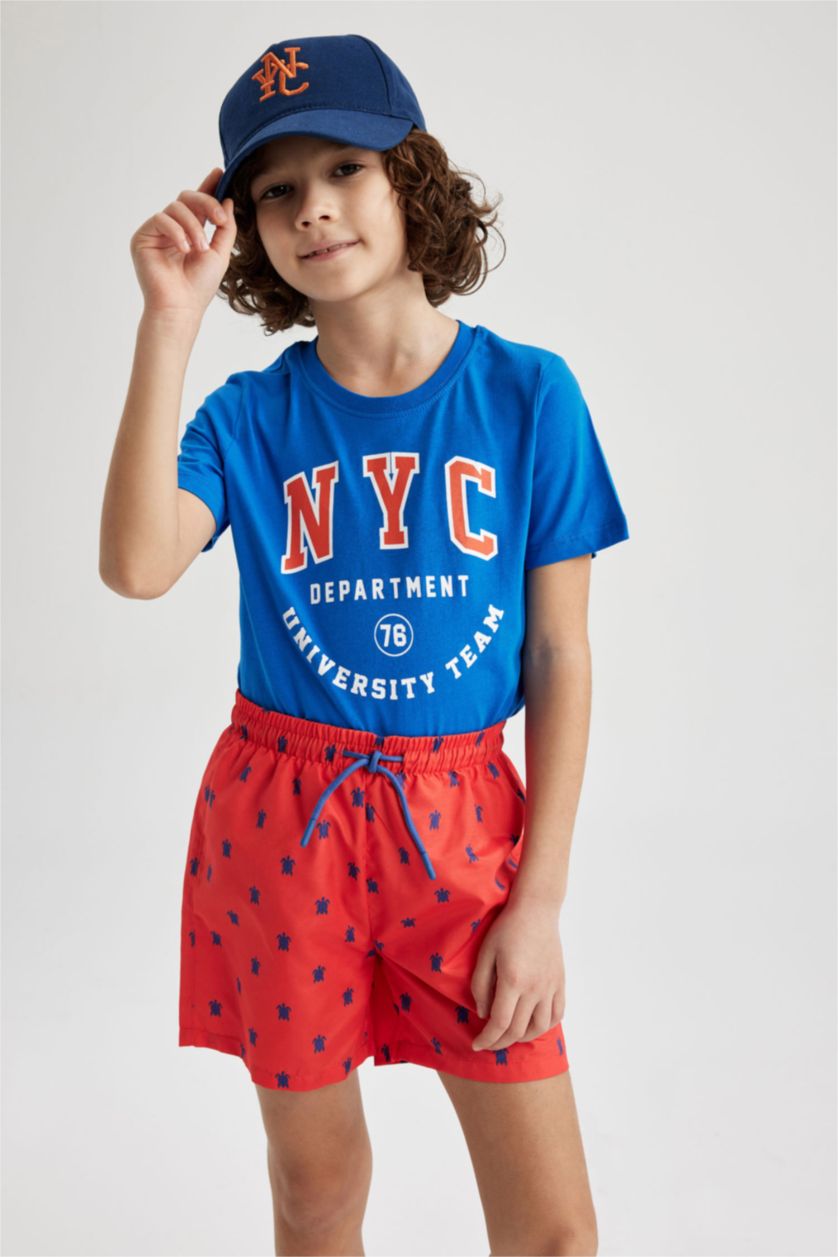 GARÇONS Rouge Short De Bain pour Garçon