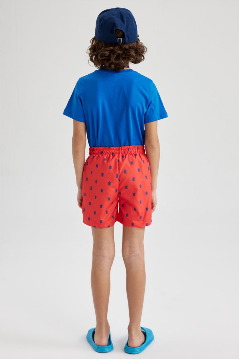 GARÇONS Rouge Short De Bain pour Garçon