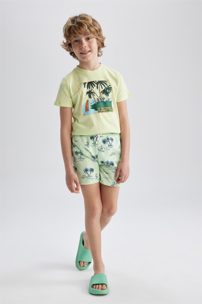 BOYS & TEENS Mint Boys Swimming Shorts