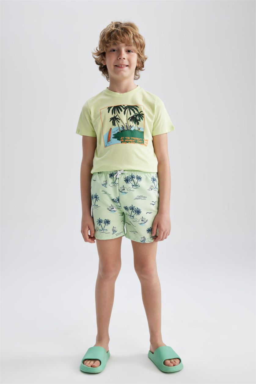 BOYS & TEENS Mint Boys Swimming Shorts