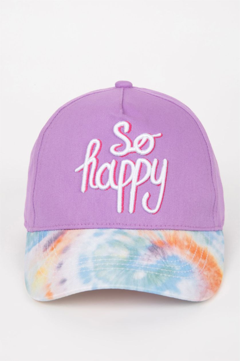 FILLES Violet Clair Casquette Eva pour Fille