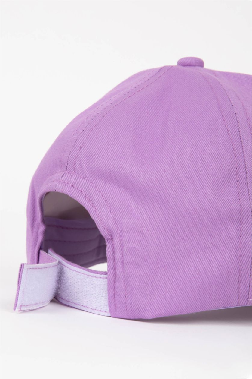 FILLES Violet Clair Casquette Eva pour Fille