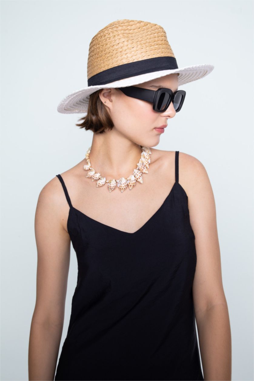 Kadın Kahve Kadın Kovboy Şapka