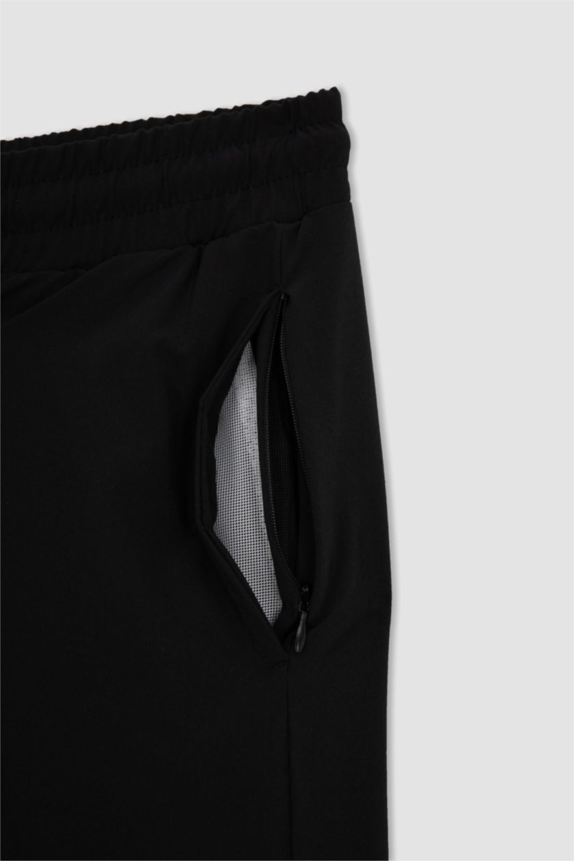 رجالي أسود شورت بحر قصير من DeFactoFit