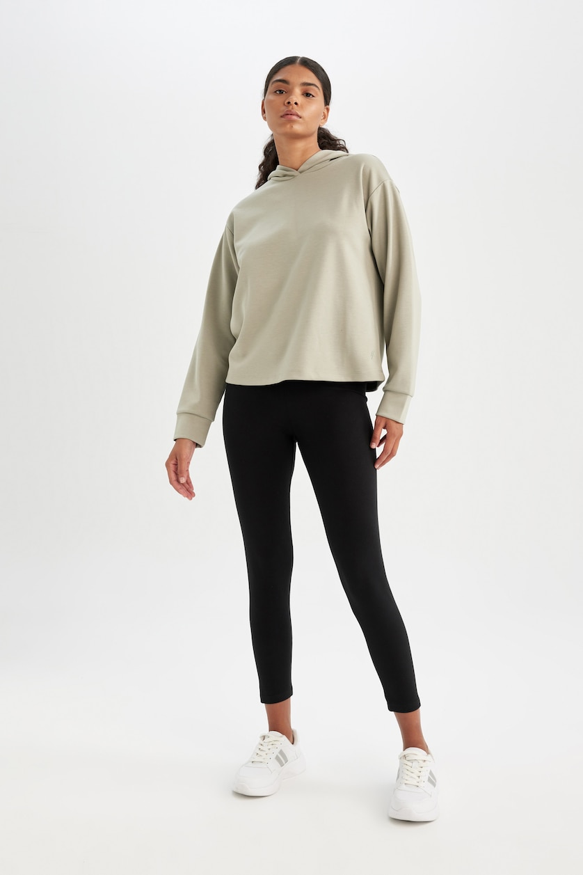 Women Black Sport Leggings