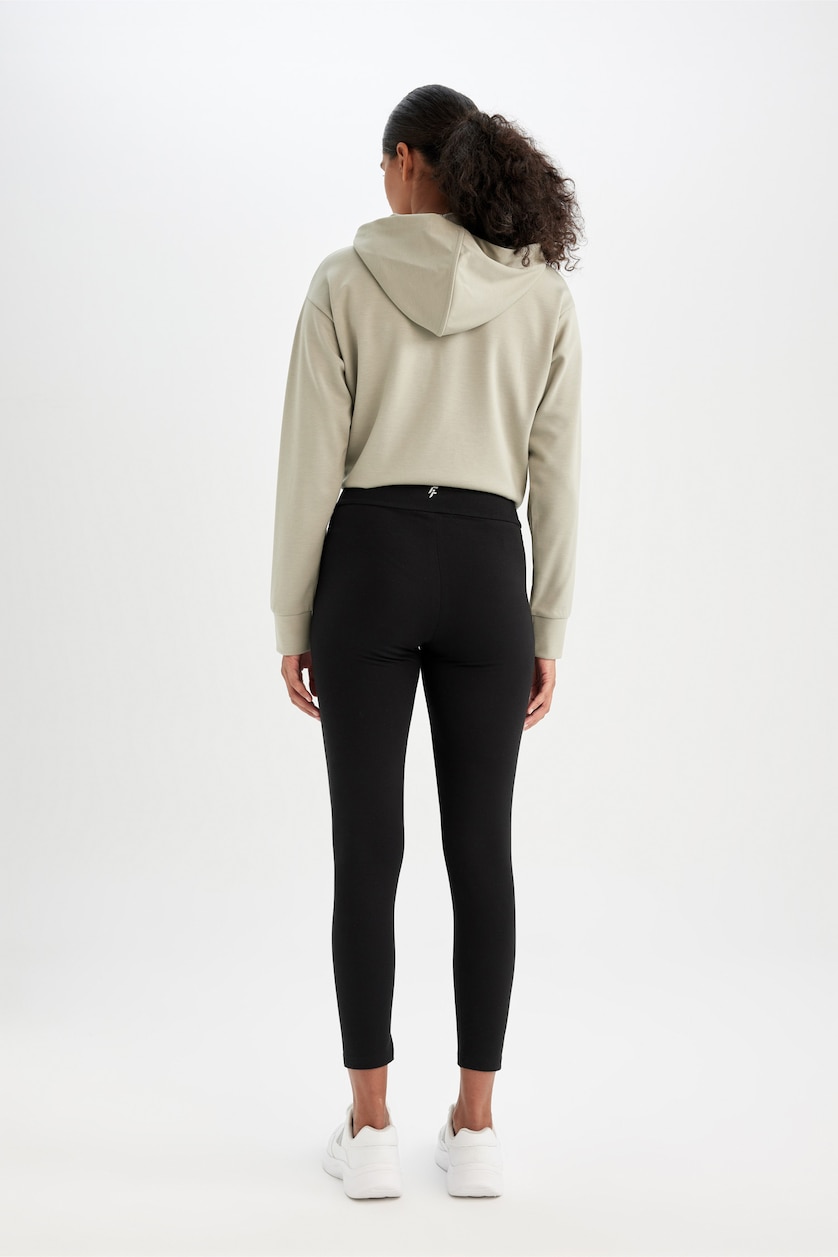 Women Black Sport Leggings
