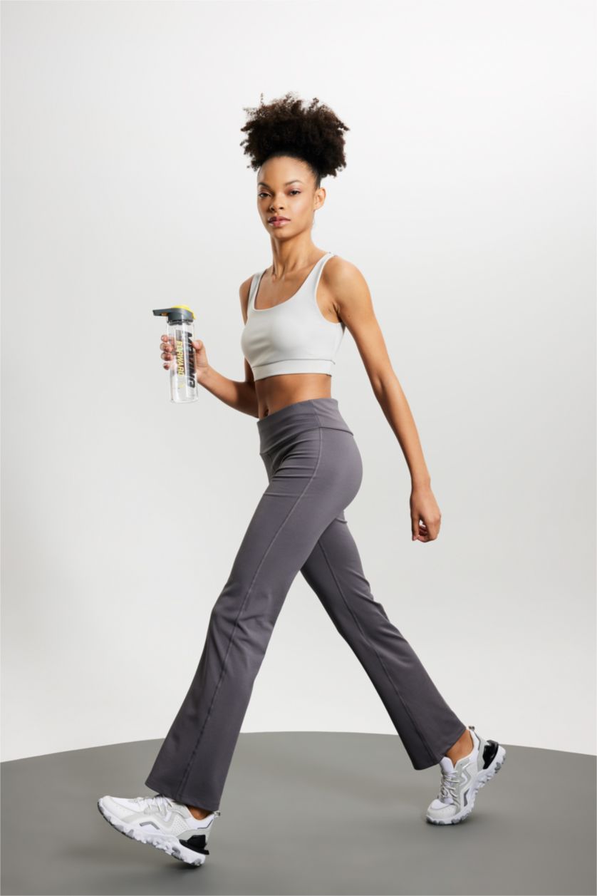 FEMME Anthracite Pantalon deJogging coupe standard en tissu épais de DeFactoFit