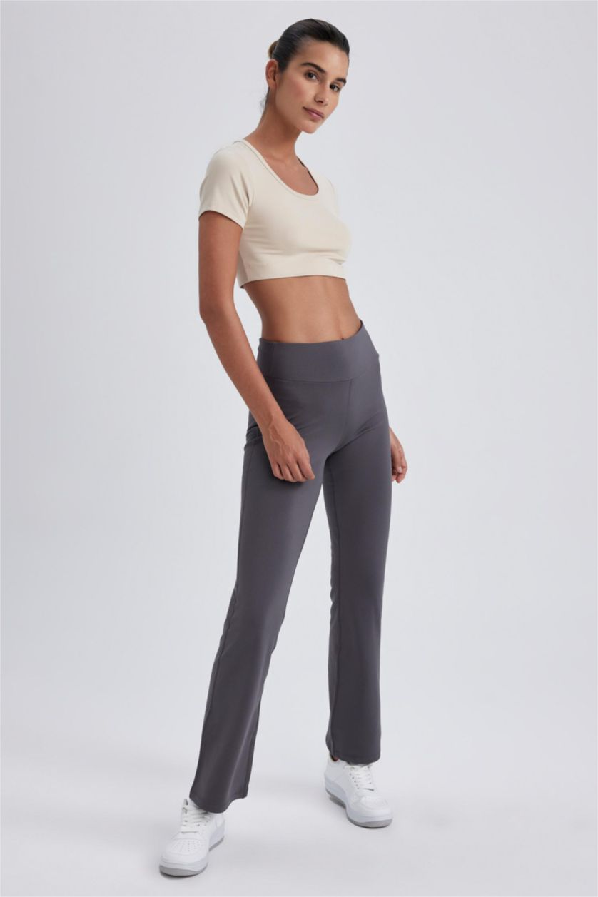 FEMME Anthracite Pantalon deJogging coupe standard en tissu épais de DeFactoFit