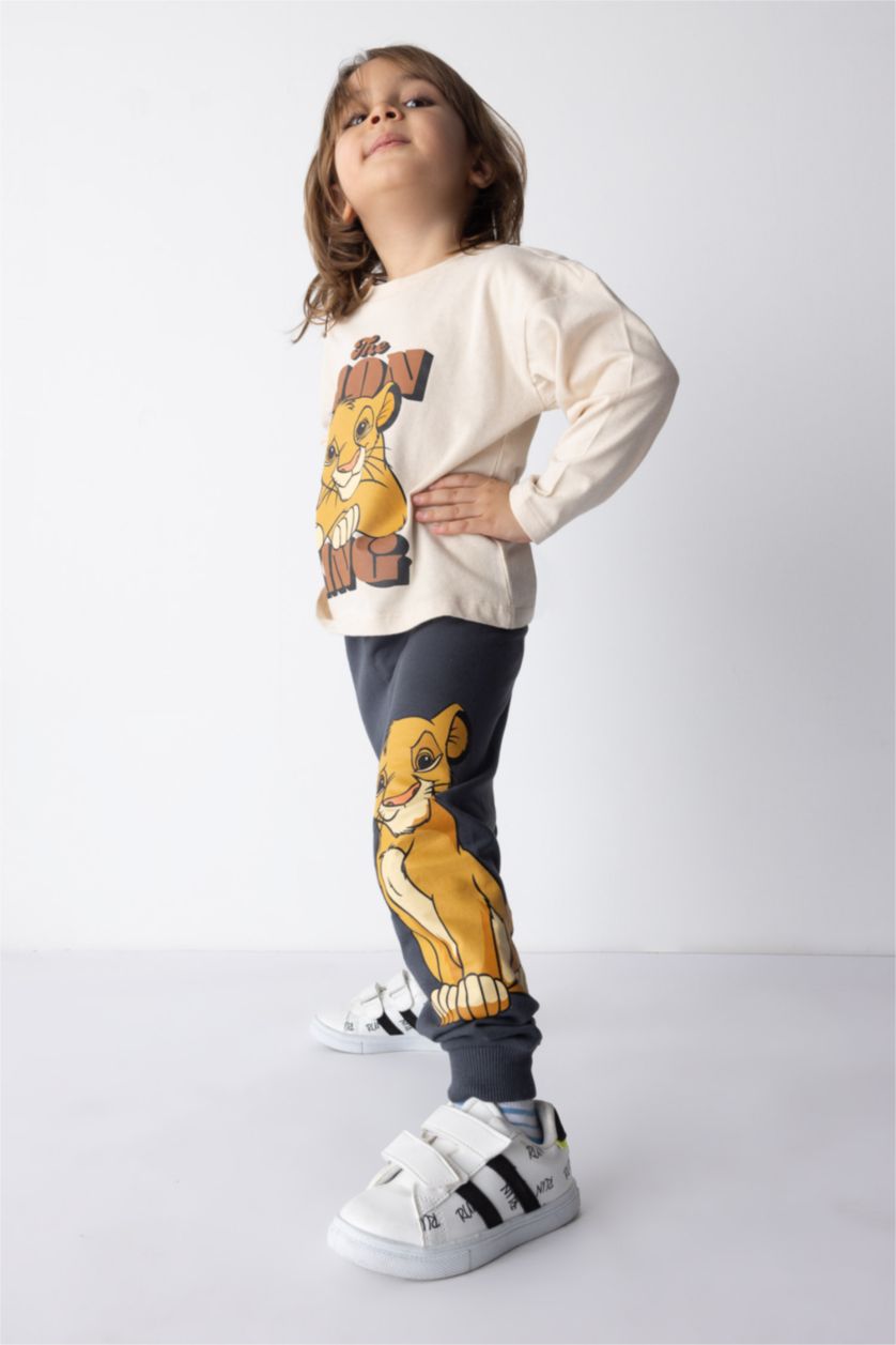 BABY BOY Beige Baby Boy Disney Lion King Crew Neck Set of 2