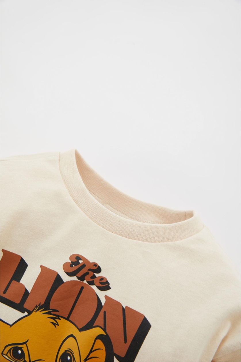 BABY BOY Beige Baby Boy Disney Lion King Crew Neck Set of 2