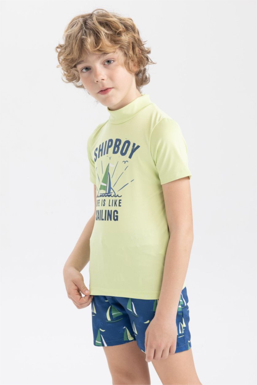 BOYS & TEENS Dark Blue Boys Swimwear