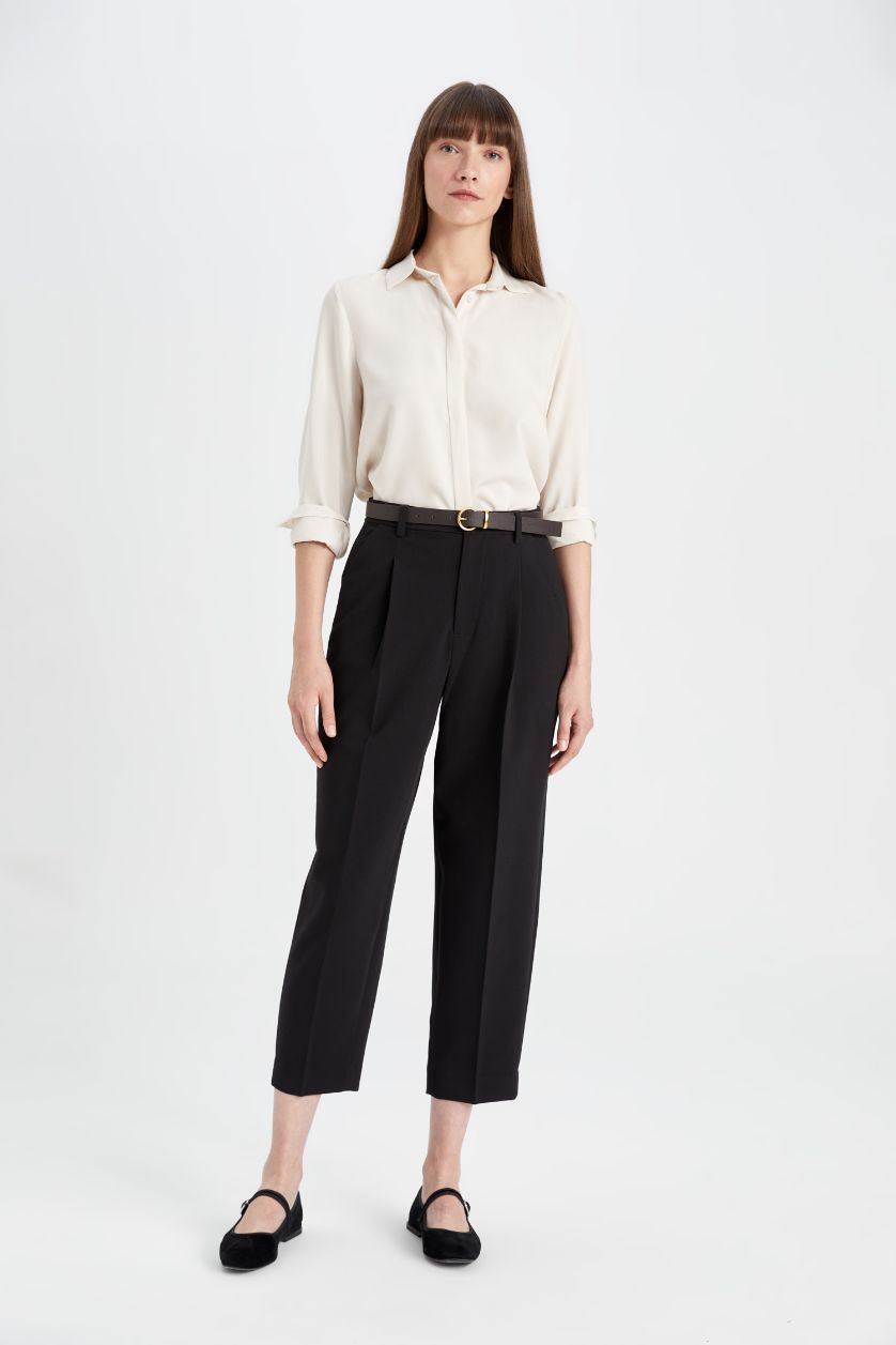 Kadın Taş Basıc Gömlek