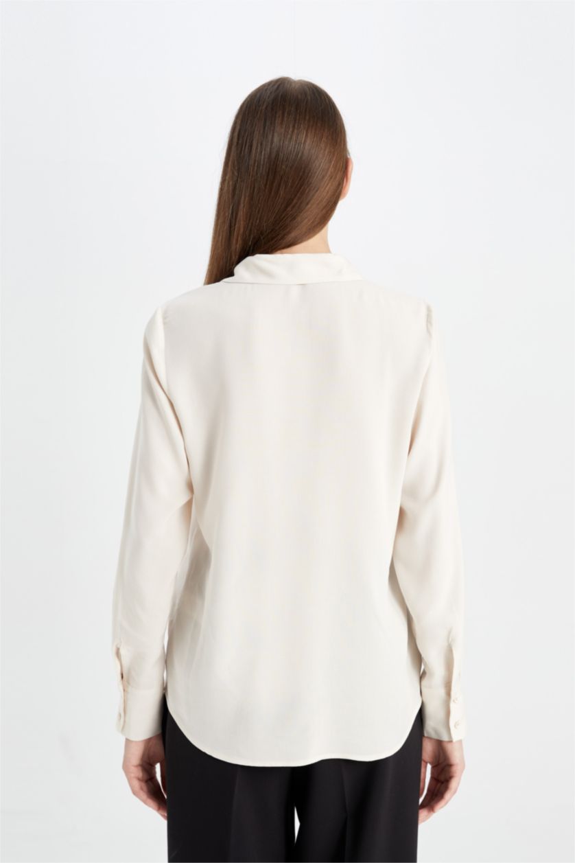 Kadın Taş Basıc Gömlek