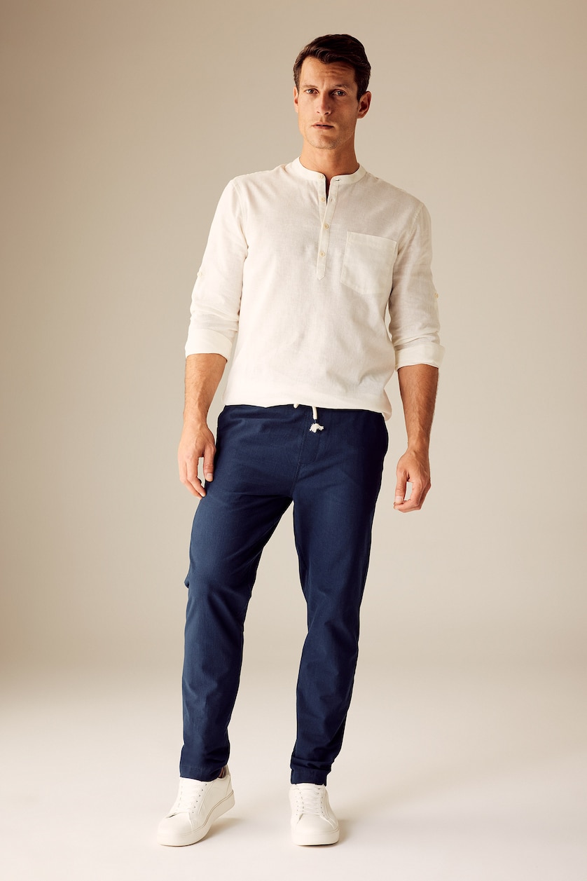 MAN NAVY jogger Trousers