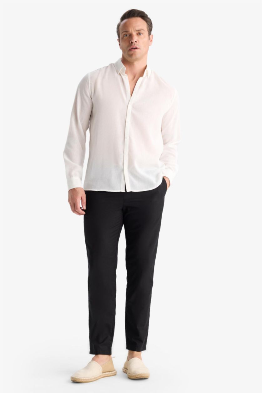 MAN Black jogger Trousers