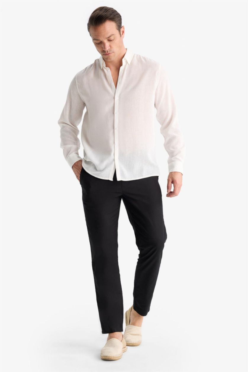 MAN Black jogger Trousers