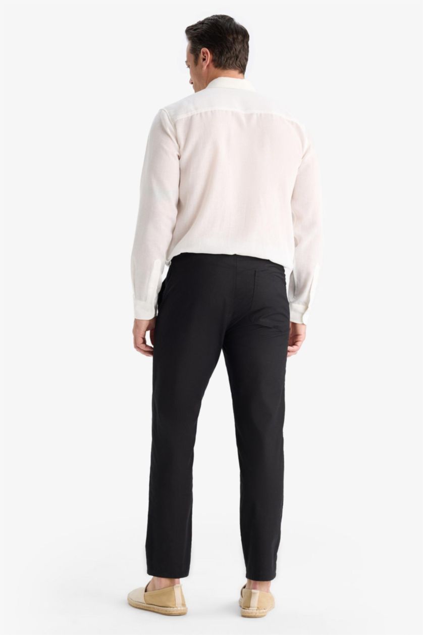 MAN Black jogger Trousers