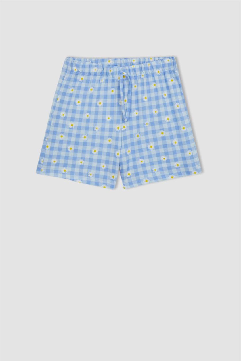GIRLS & TEENS Light Blue طقم بيجاما قصة عادية