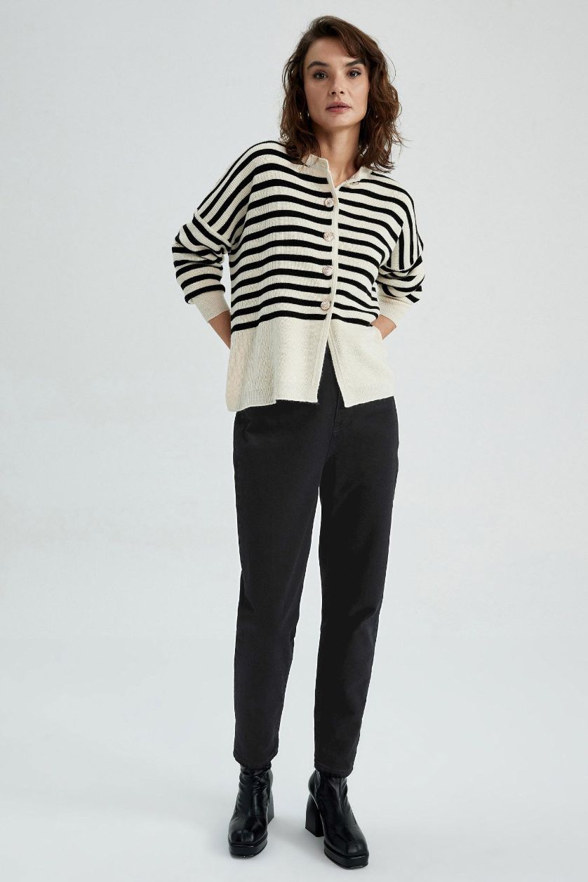 Woman Black Lina Comfort Fit High Comfortable Fit Slim Leg Jeans