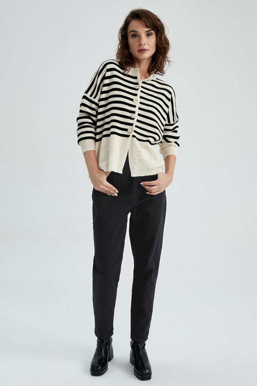 Woman Black Lina Comfort Fit High Comfortable Fit Slim Leg Jeans