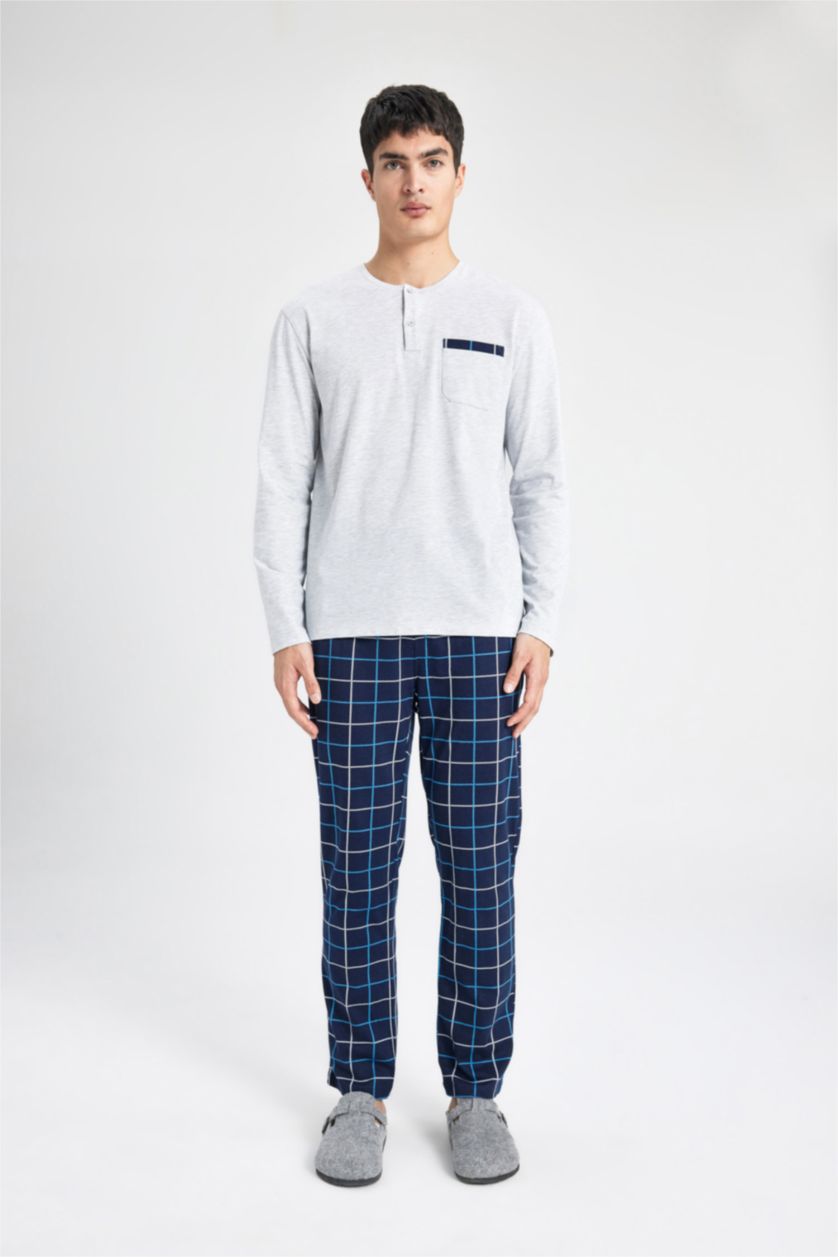 MAN Grey Melange 2 piece Set
