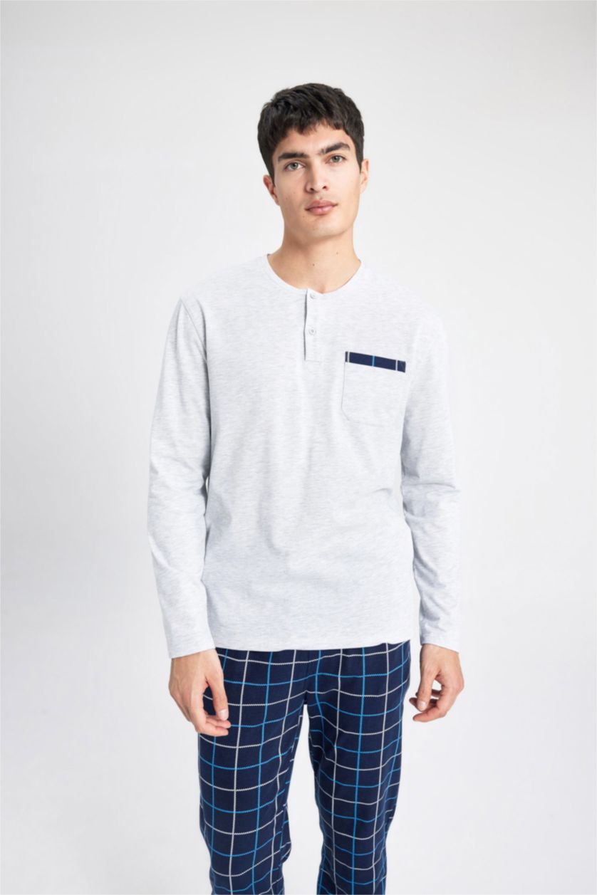 MAN Grey Melange 2 piece Set