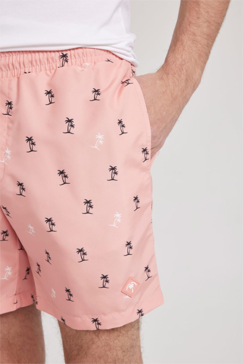 HOMME Orange Short de Bain coupe régulière