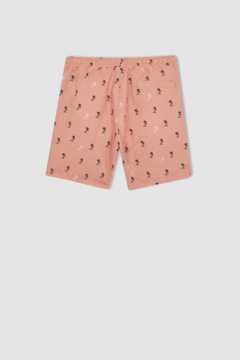 HOMME Orange Short de Bain coupe régulière