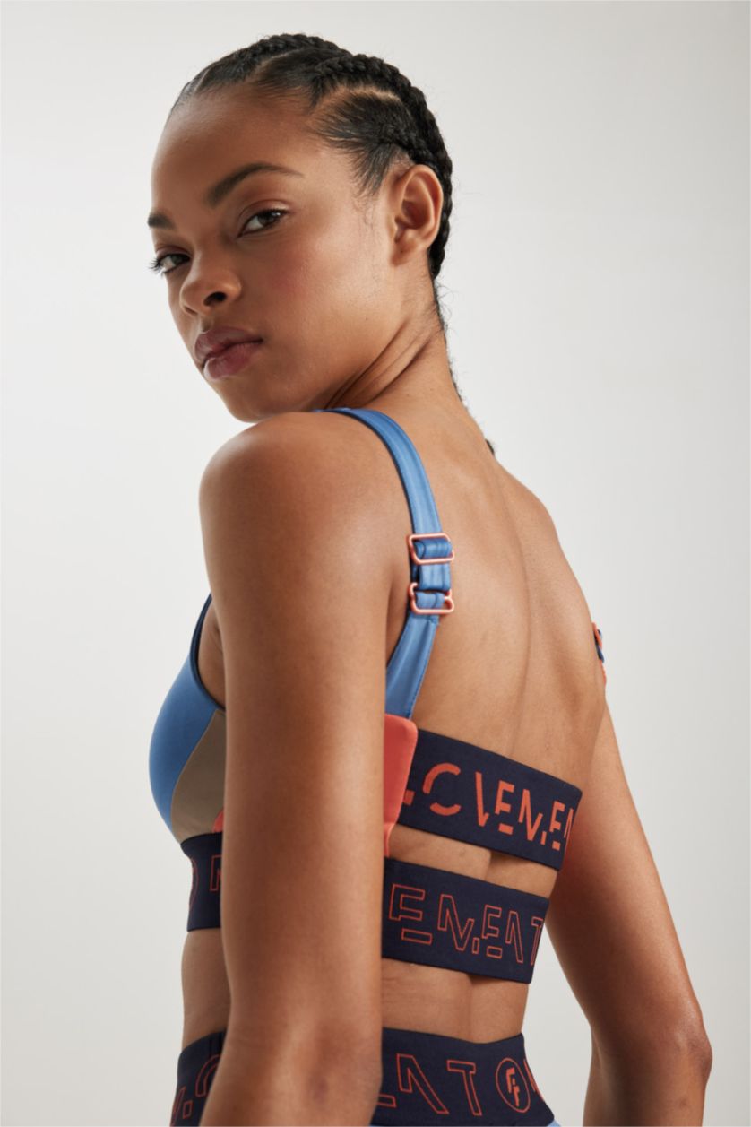 FEMME Bleu Foncé Soutien gorge Col rond