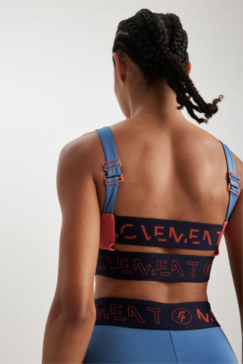 FEMME Bleu Foncé Soutien gorge Col rond