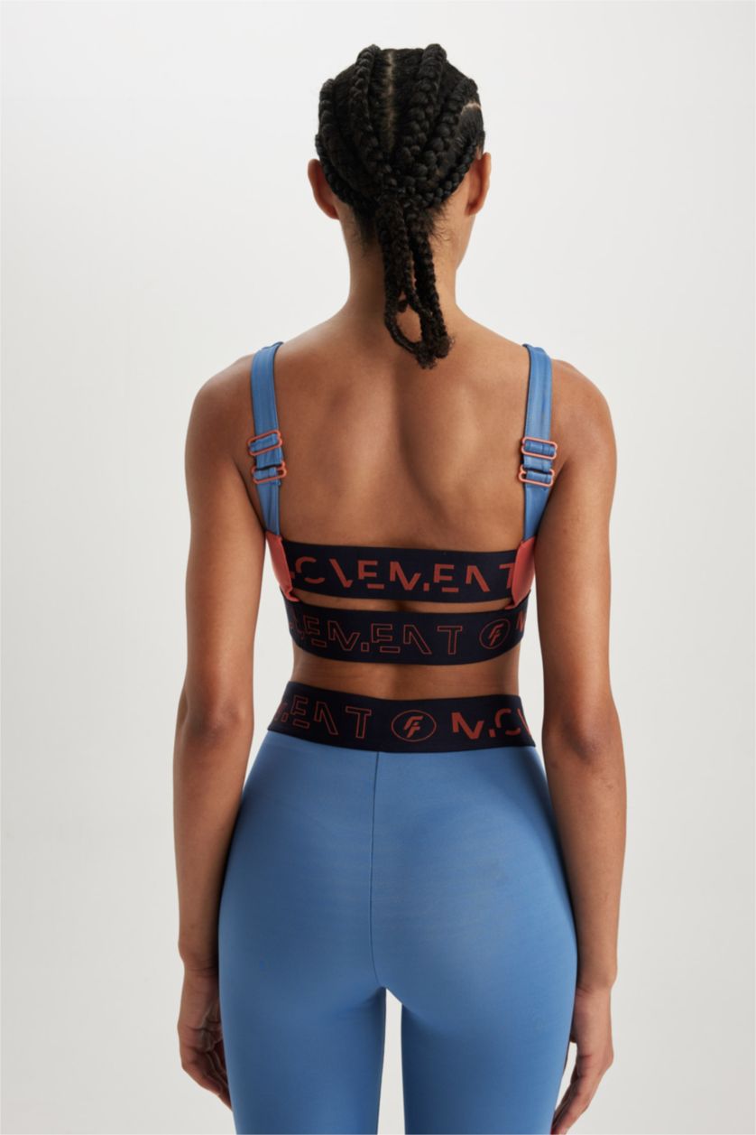 FEMME Bleu Foncé Soutien gorge Col rond