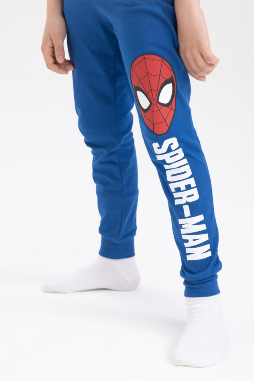 BOYS & TEENS Red Boy Regular Fit Marvel Spiderman Licensed Pajamas