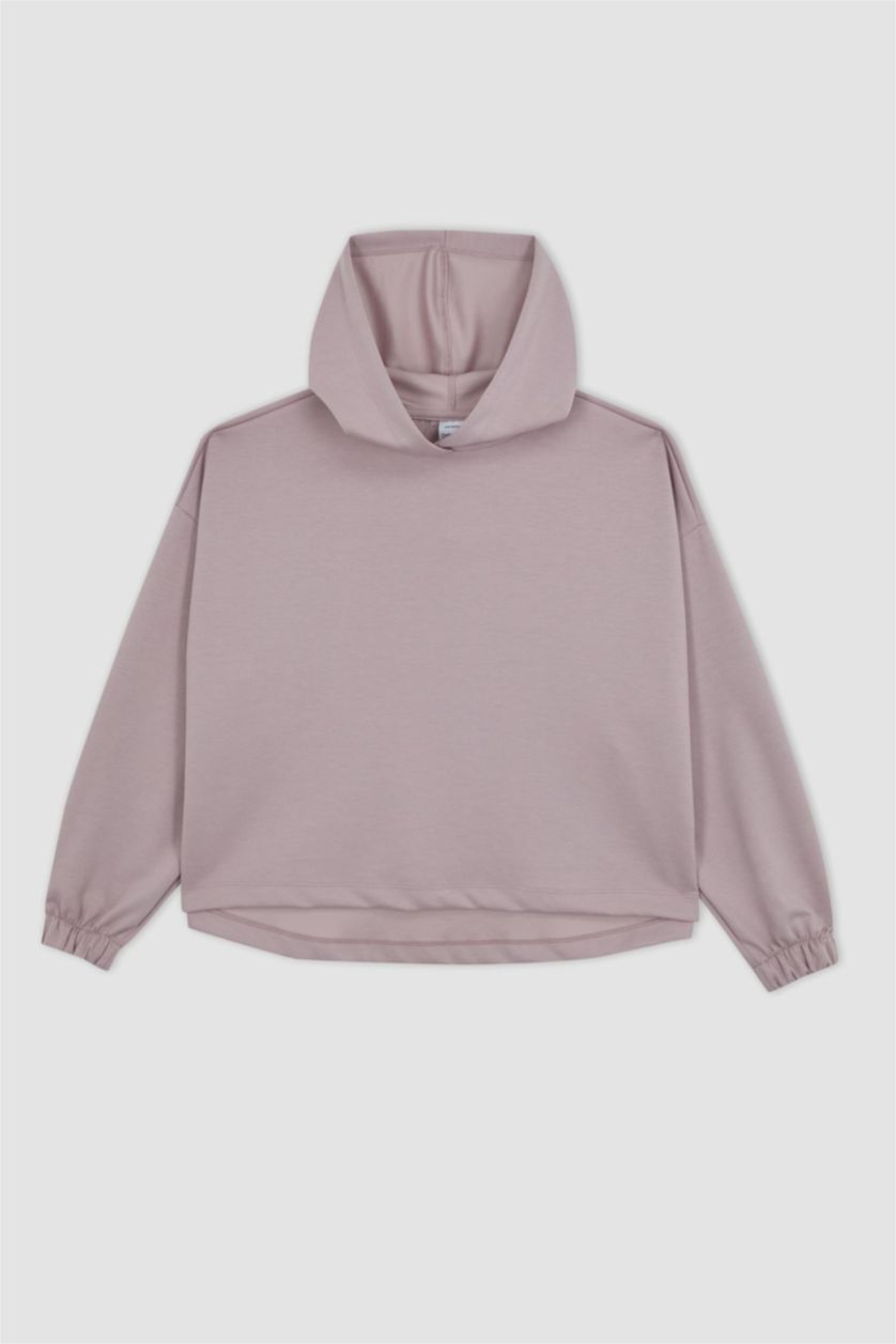 نساء وردي Oversize Fit Sweatshirt