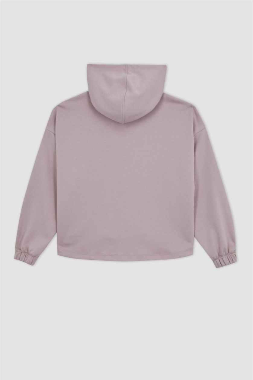 نساء وردي Oversize Fit Sweatshirt