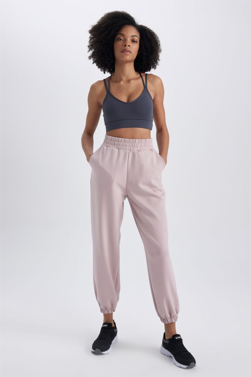 FEMME Bordeaux Pantalon Longueur standard Scaphandre Autonome Coupe Oversize DeFactoFit Jogging