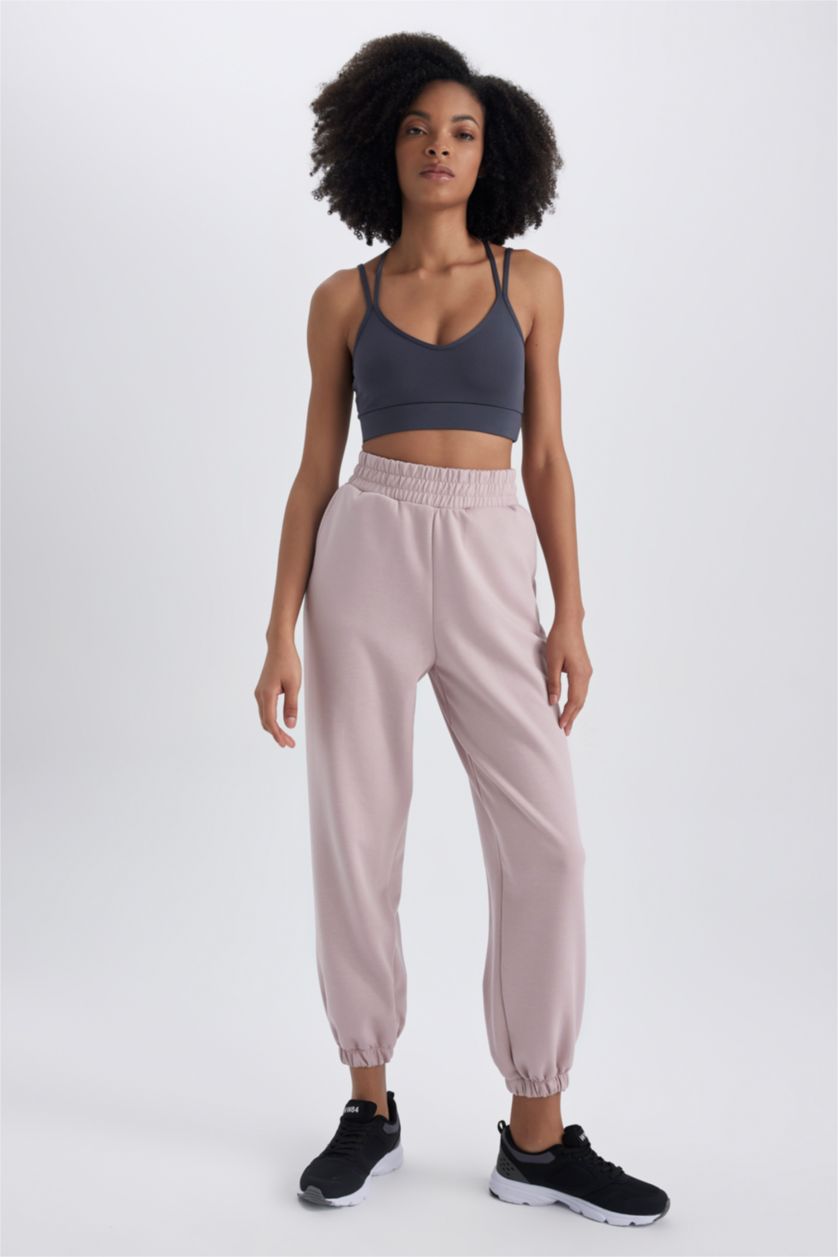 FEMME Bordeaux Pantalon Longueur standard Scaphandre Autonome Coupe Oversize DeFactoFit Jogging