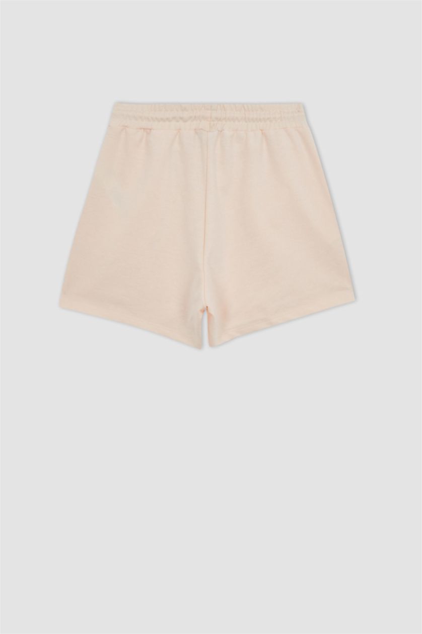 WOMAN Light Pink DeFactoFit Standard Fit Sports Thin Fabric Shorts