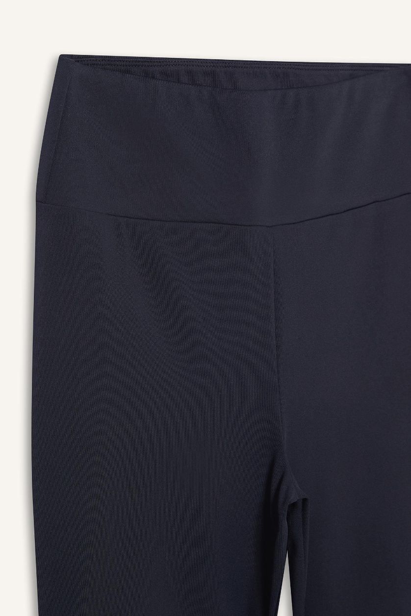 Женщины Черный Спортивные леггинсы для женщин с высокой талией, DeFactoFit